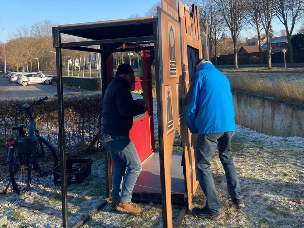 vrienden33 lampjesactie Tiel 2022